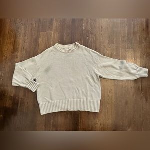 Seafoam blue crewneck sweater